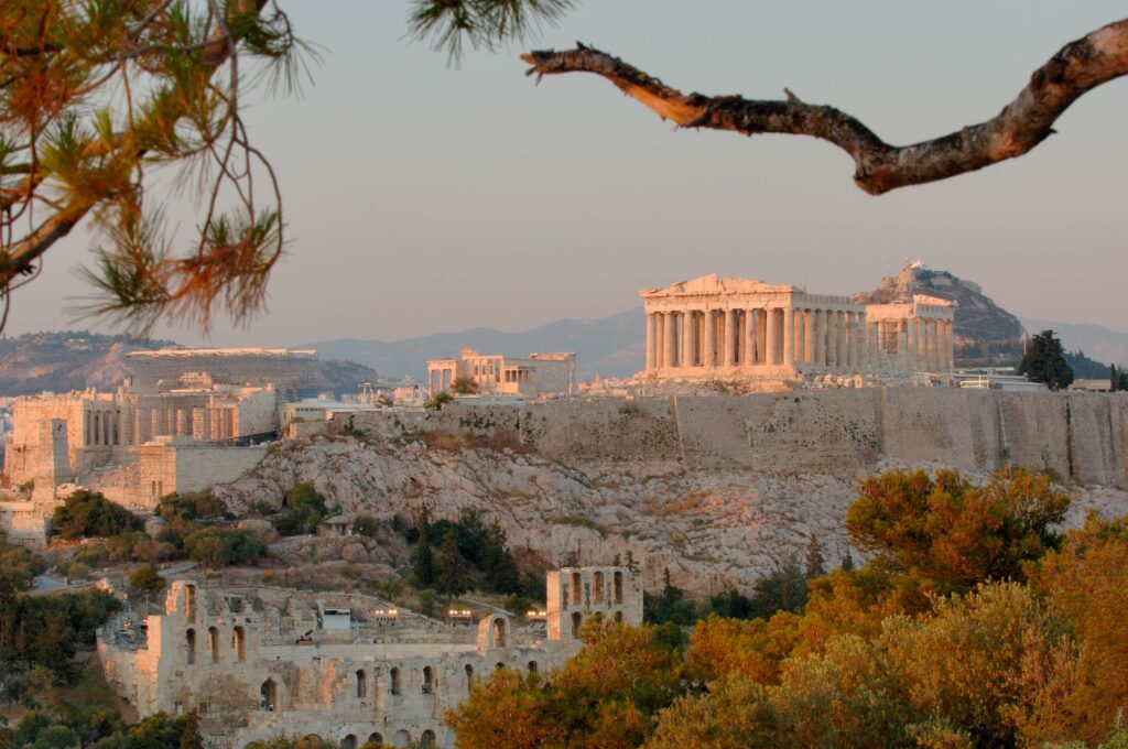 kelionė, atėnai, atenai, graikija, greece, koliziejus, šventykla, transfergo